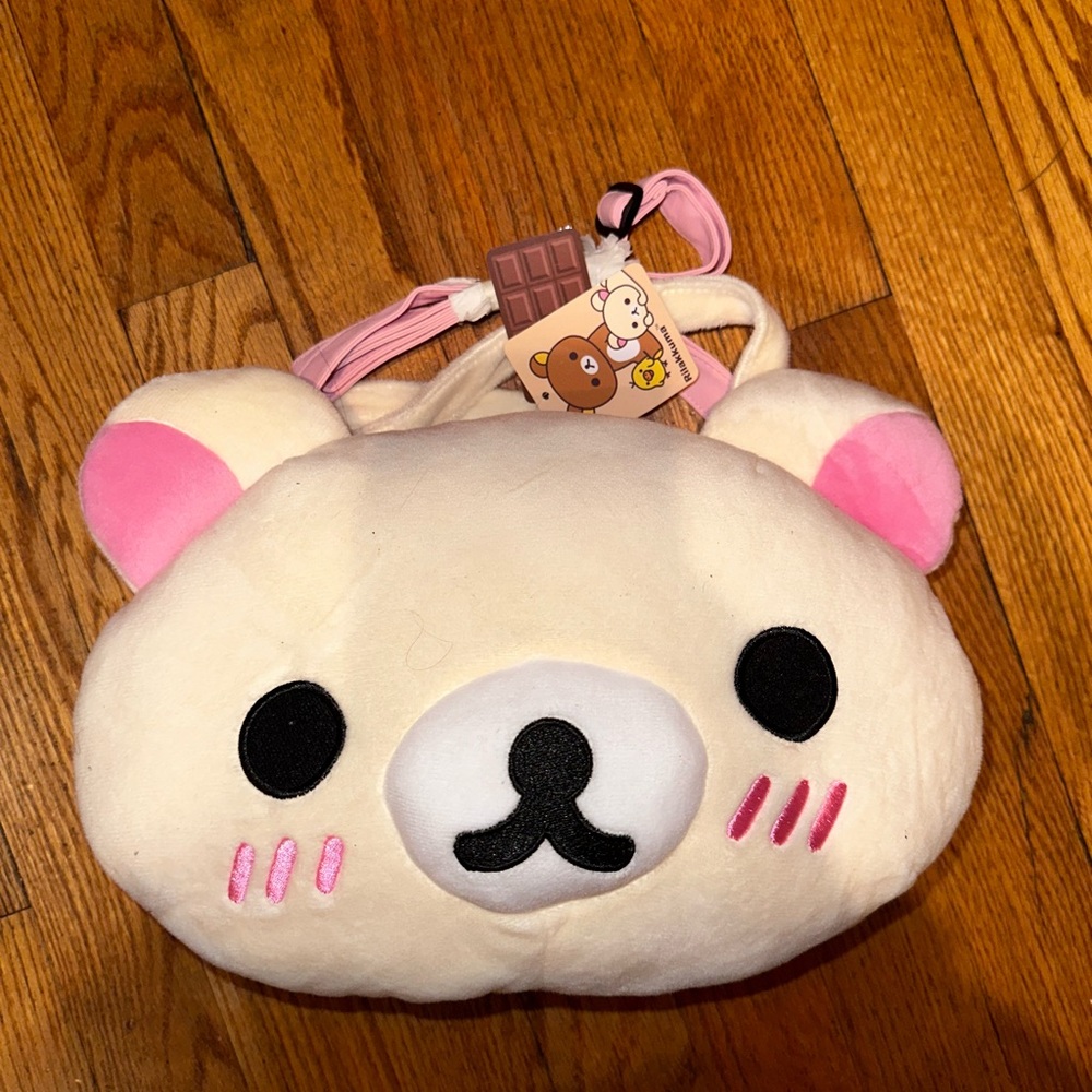 Korilakkuma plush bag